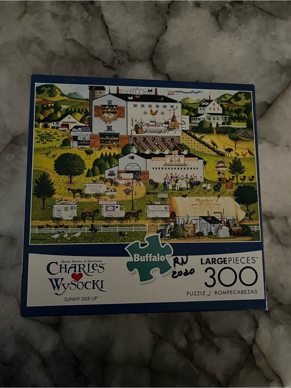 Charles Wysocki Sunny Side Up 300-Piece Jigsaw Puzzle